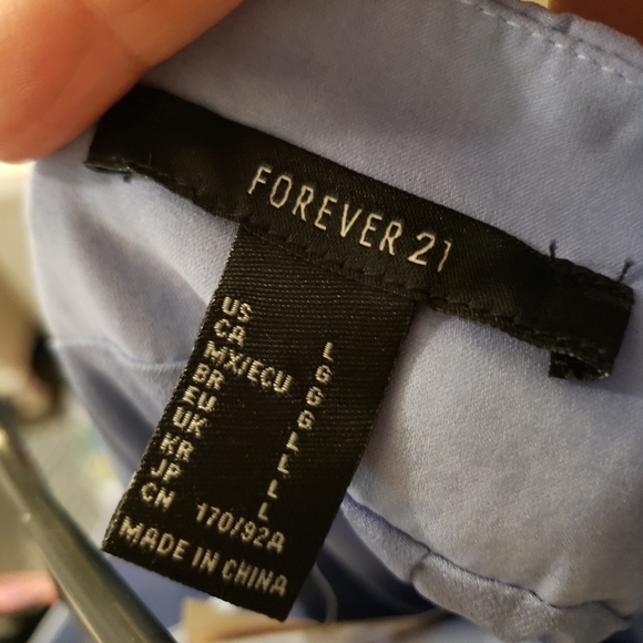 Light Blue Faux Suede Summer Dress - Picture 5 of 10